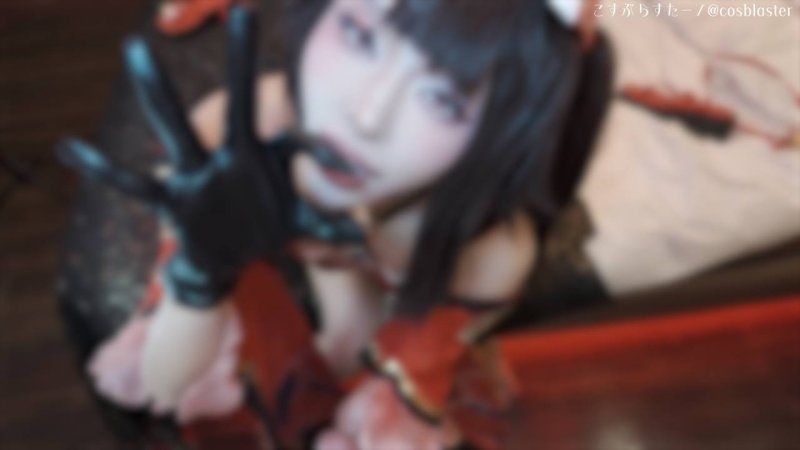 【限定 無碼】穿著煙火COS的認證官方Cosplayer。在保險套上打洞，誘惑危險日懷孕，然後做愛...♡【煙火/崩壞星軌】